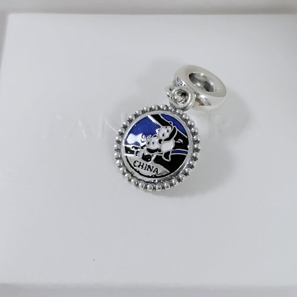 Pandora China Panda Exclusive Dangle Charm S925 Silver Bracelet Pendant with box - Picture 9 of 12